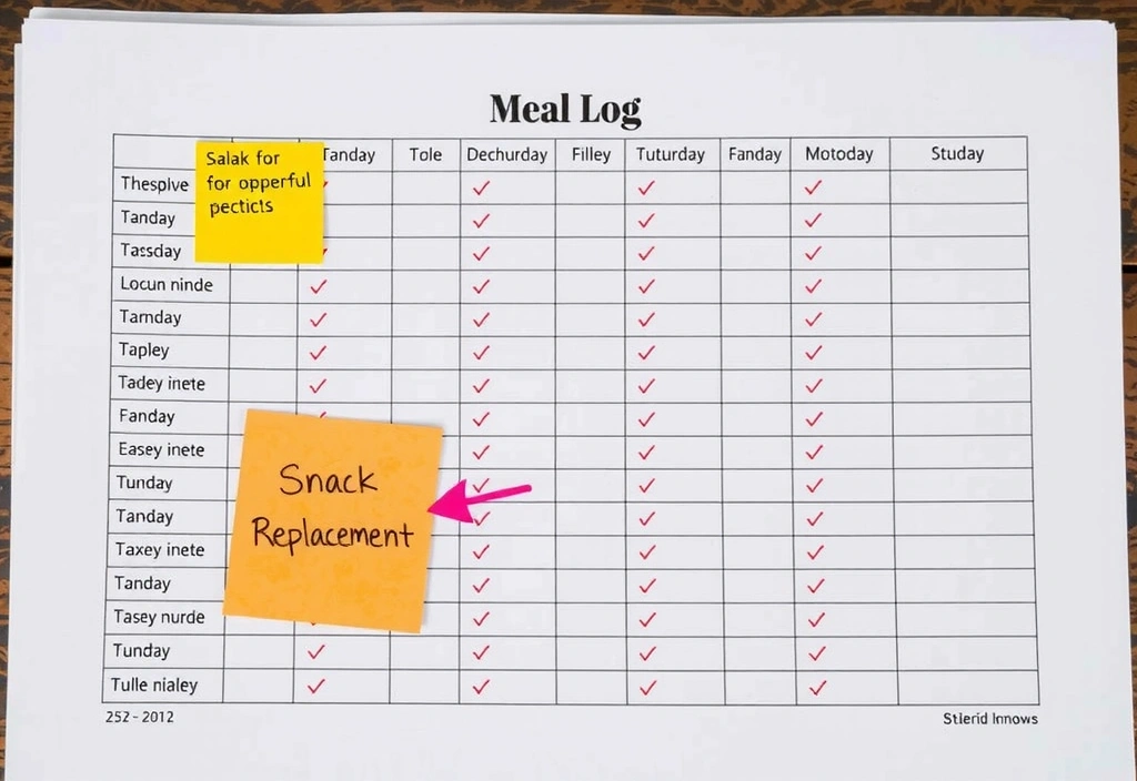 Anotovaný záznam jídelníčku